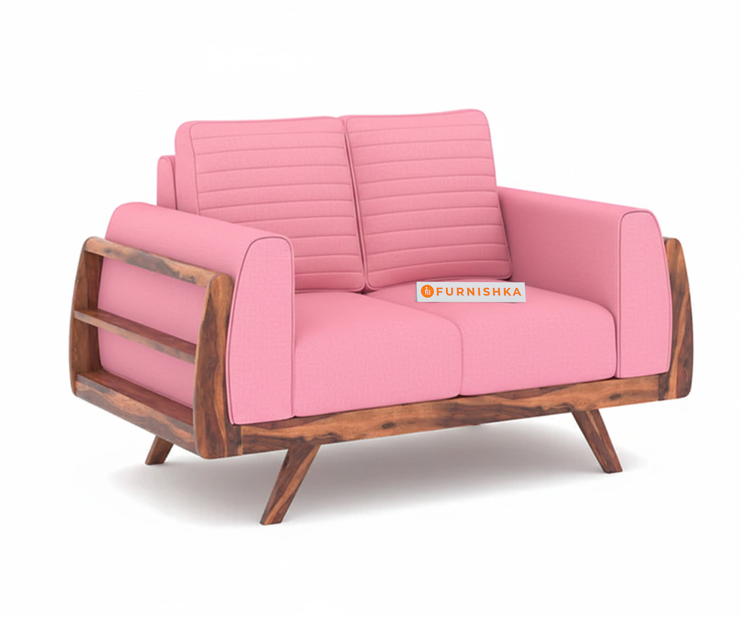 Amaari Sofa 2 Seater Flamingo Pink