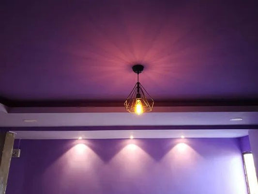 Ambient Diamond Shape Pendant Hanging Lamp - Furnishka 