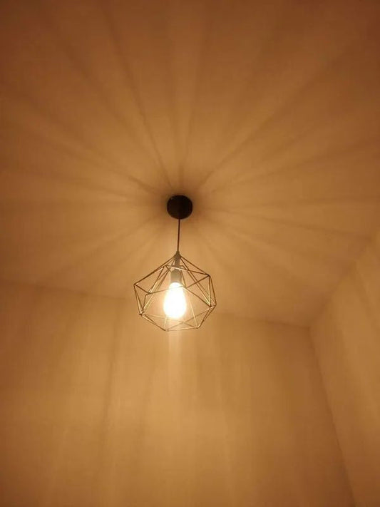 Ambient Diamond Shape Pendant Hanging Lamp - Furnishka 