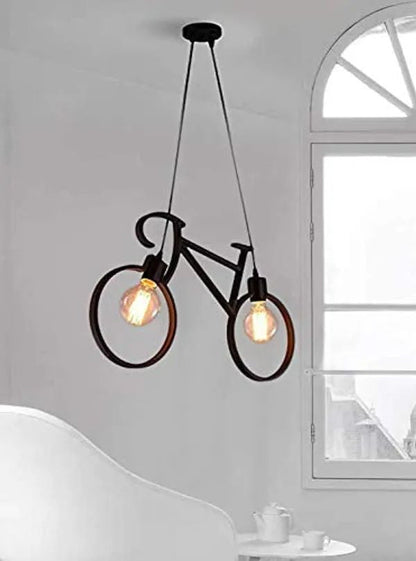 Antique Modern Light Cycle Shape Pendant Hanging Lamp - Furnishka 