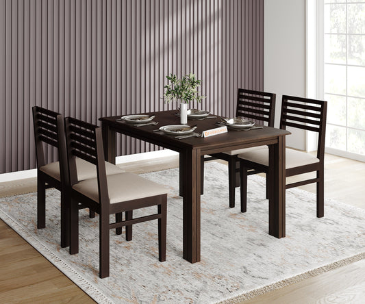 Arjo 4 Seater Dining Table - Furnishka 