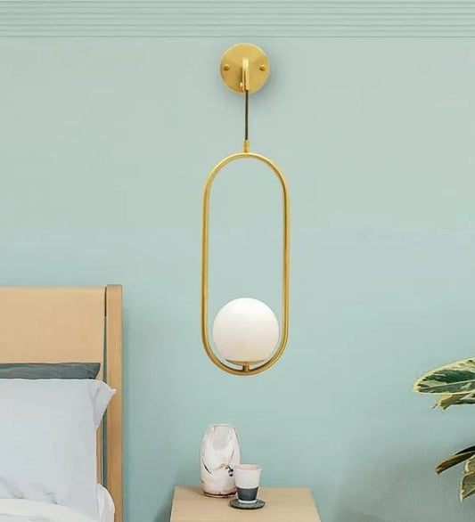Ark Moon Design Metal Wall Lamp - Furnishka 