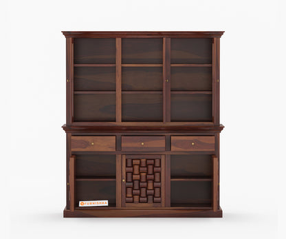 Arlo Sheesham Wood Kitchen Cabinet - Furnishka 