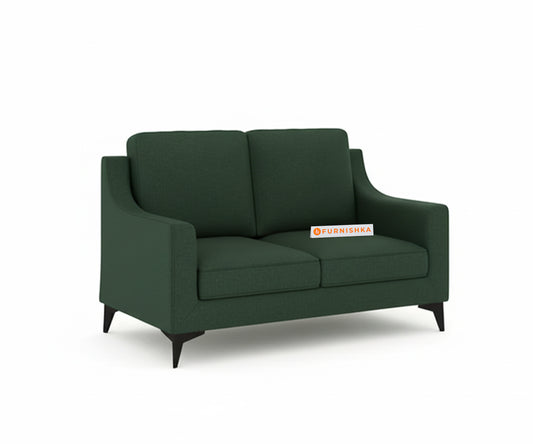 Arrasso 2 Seater Sofa Pine Green Dark - Furnishka