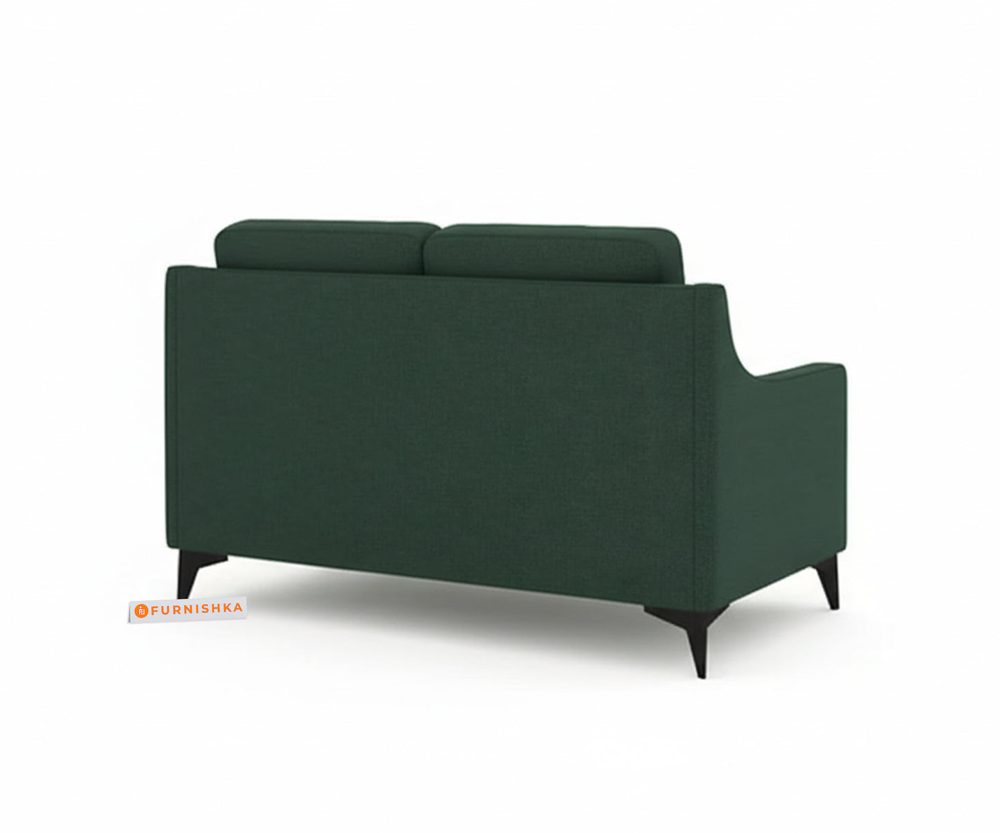 Arrasso 2 Seater Sofa Pine Green Dark - Furnishka 