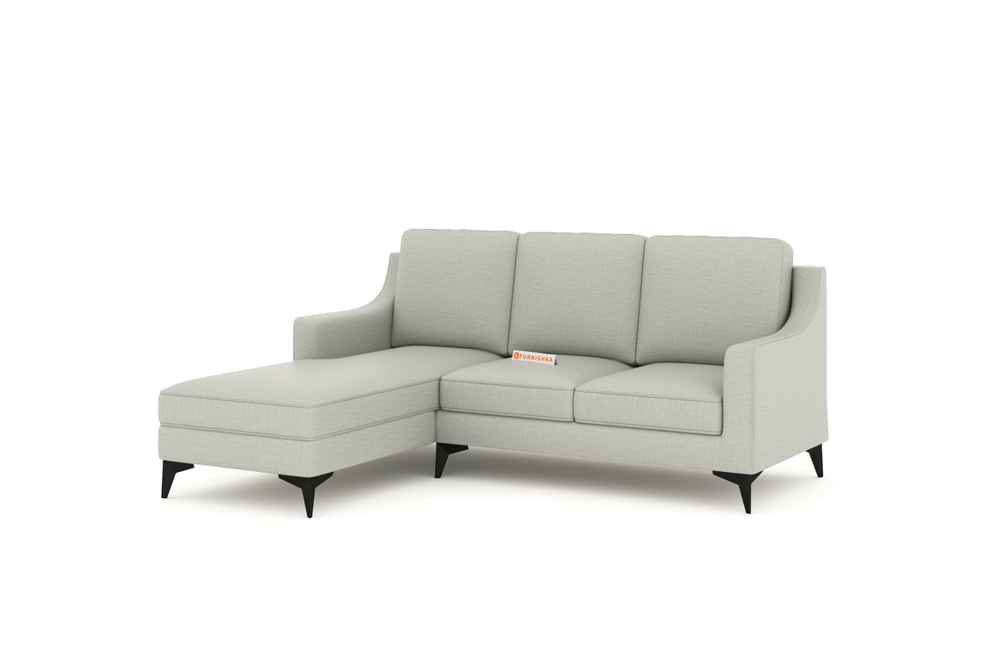 Arrasso 2+Sectional Sofa LHS Light Beige - Furnishka 