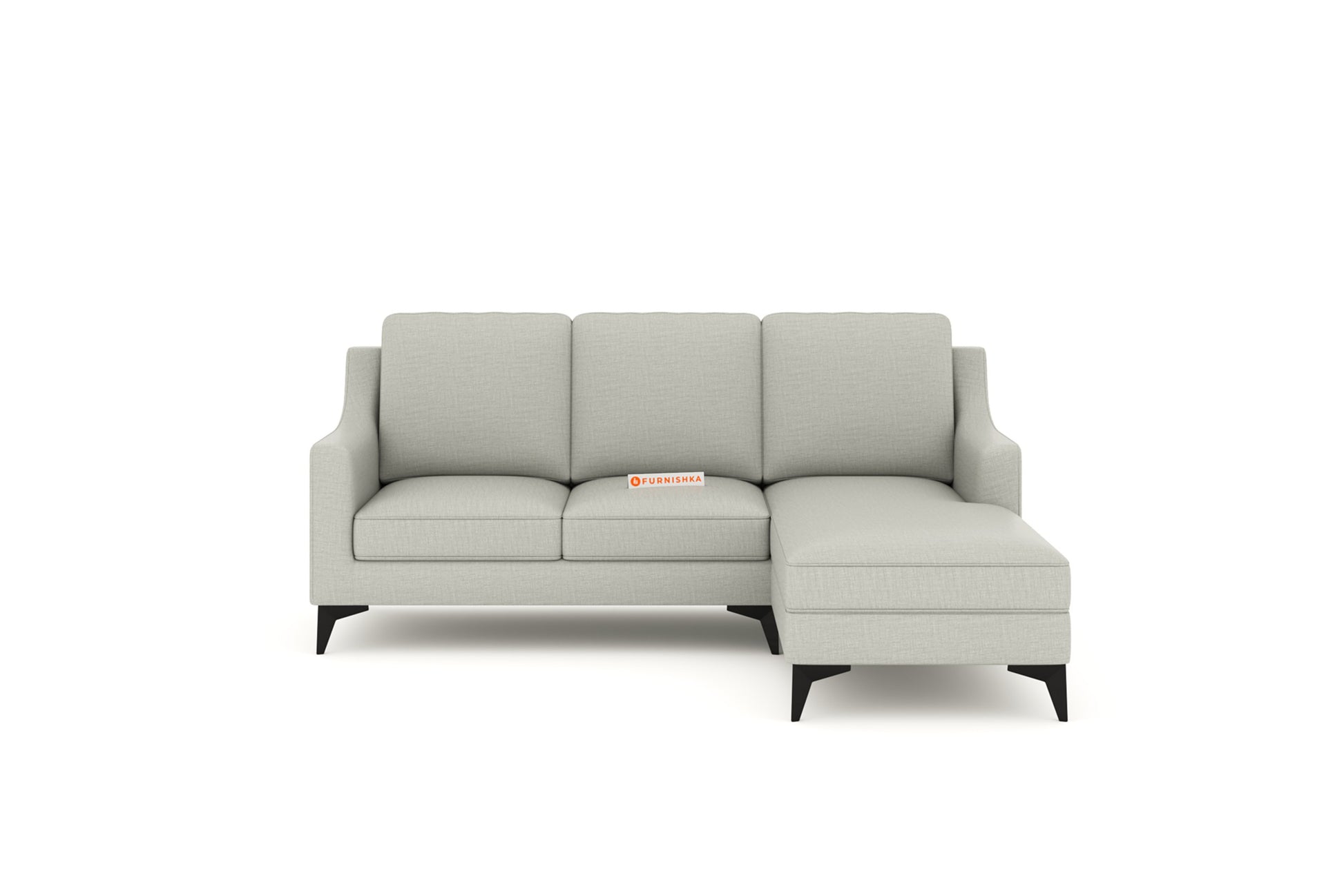Arrasso 2+Sectional Sofa RHS - Light Beige - Furnishka 