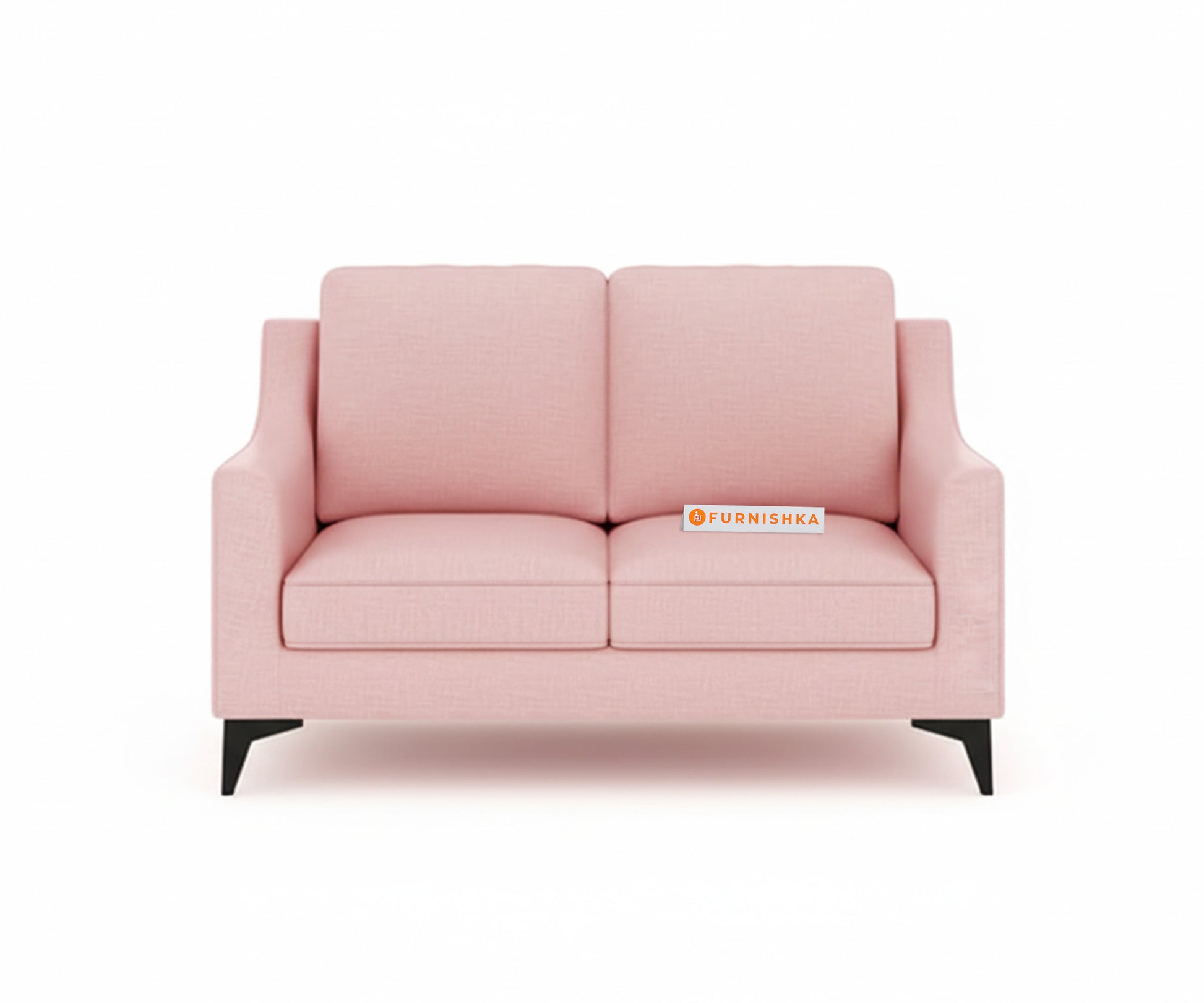 Arrasso 2 seater Sofa Flamingo Pink - Furnishka 