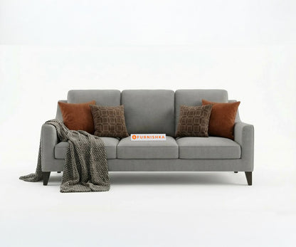 Arrasso 3+1+1 Seater Sofa Set Space Grey - Furnishka 