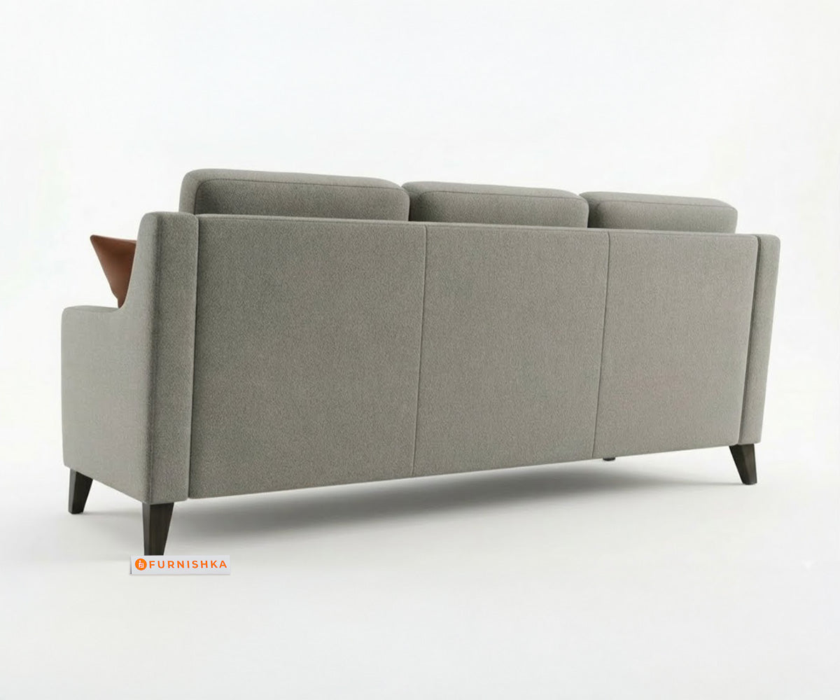 Arrasso 3+1+1 Seater Sofa Set Space Grey - Furnishka 