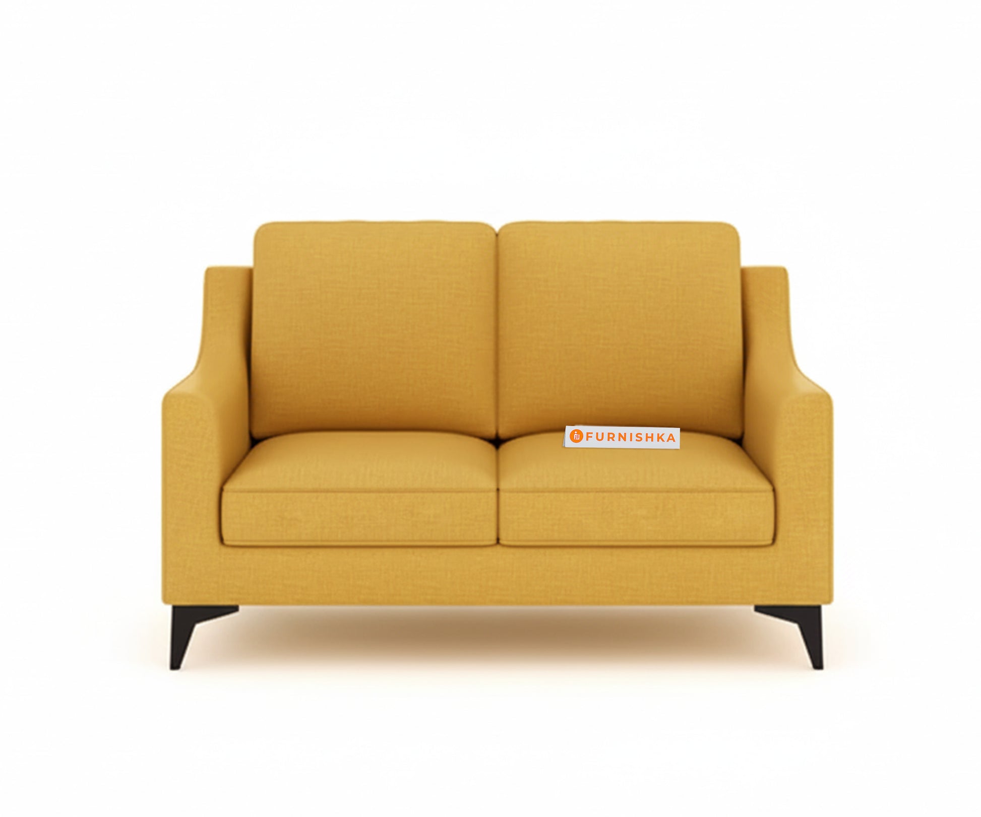 Arrasso 3+2 Seater Sofa Mustard Yellow - Furnishka 