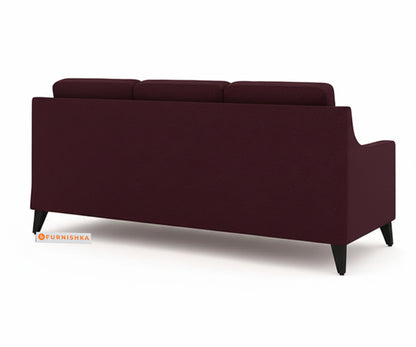 Arrasso 3+2 Seater Sofa Red Wine - Furnishka 