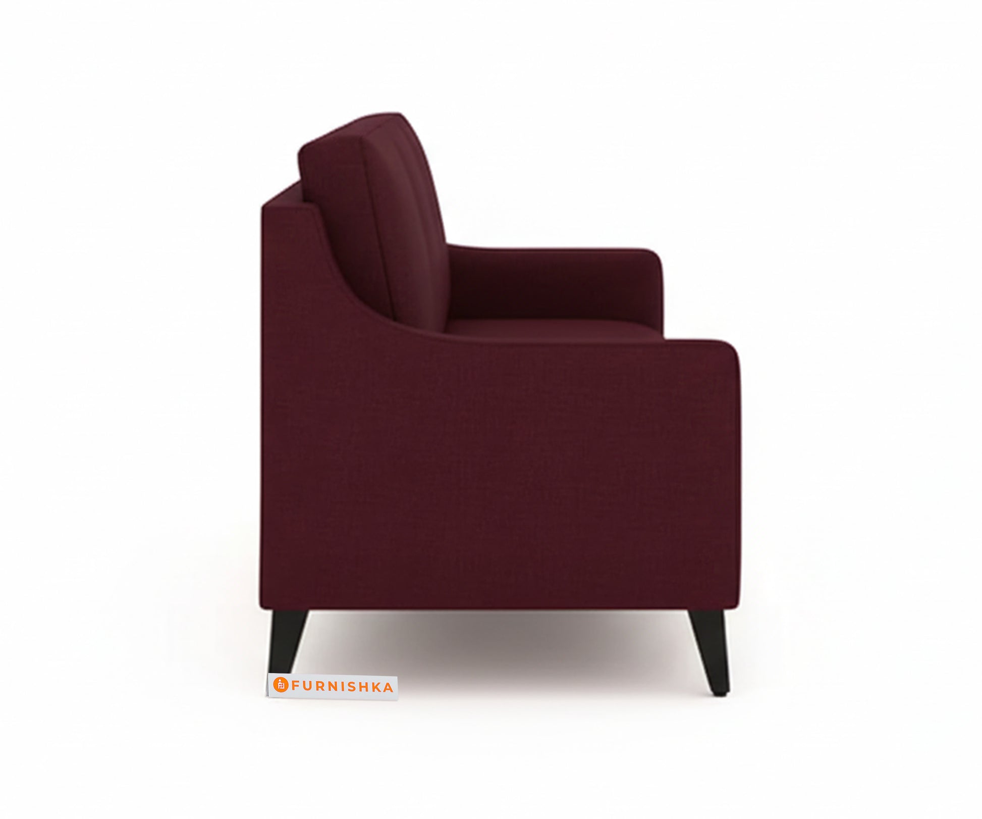 Arrasso 3+2 Seater Sofa Red Wine - Furnishka 