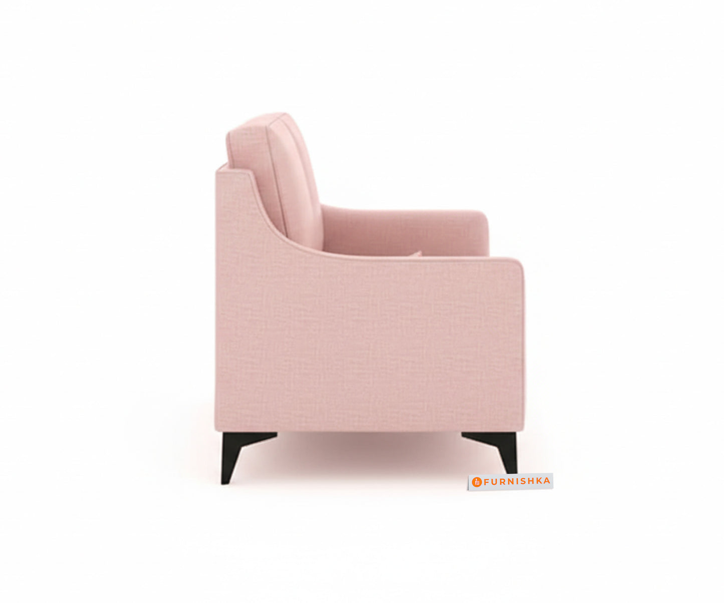 Arrasso 3+2 seater Sofa Flamingo Pink - Furnishka 