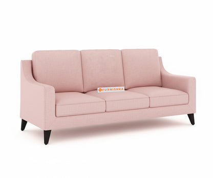 Arrasso 3+2 seater Sofa Flamingo Pink - Furnishka 