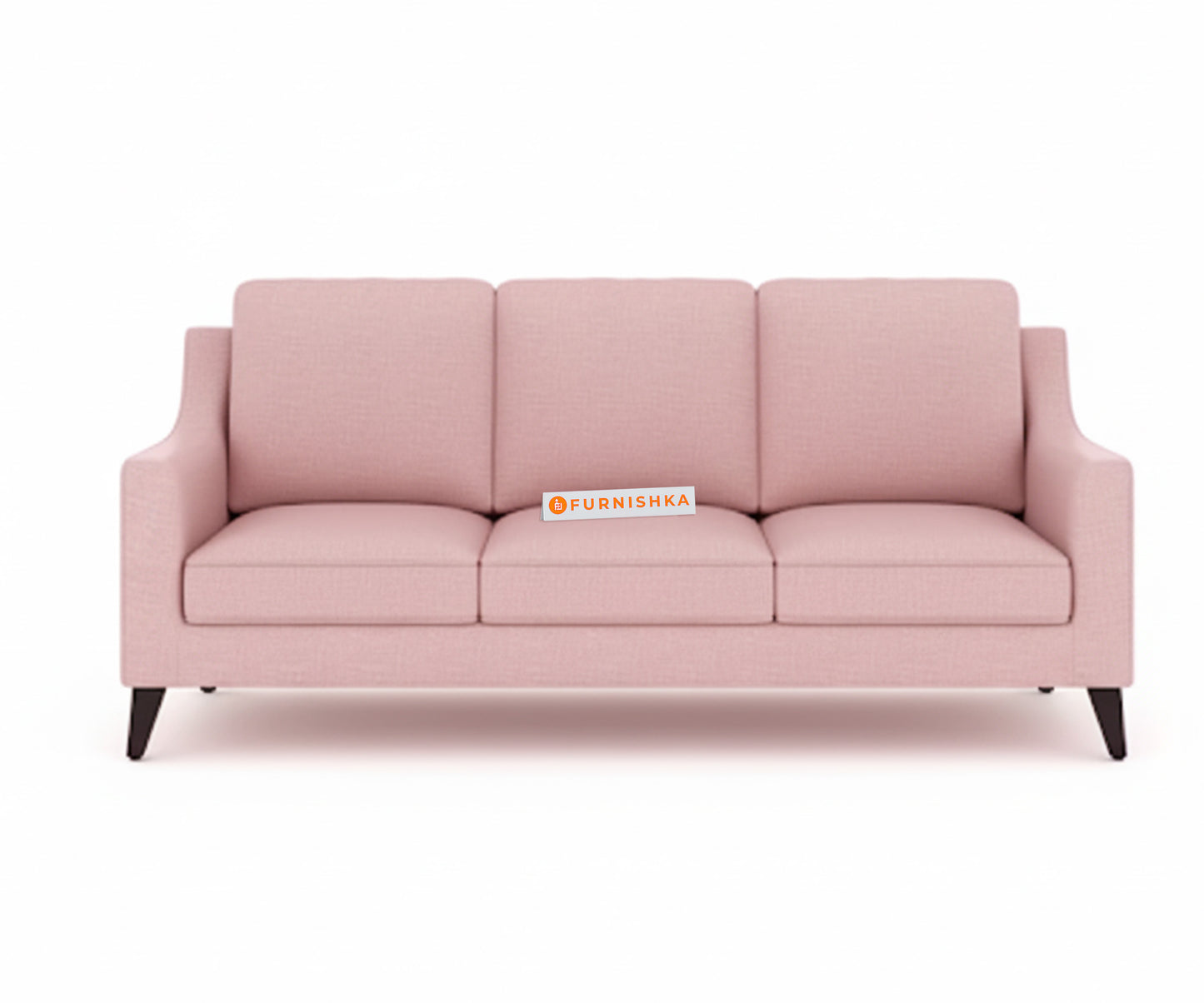 Arrasso 3+2 seater Sofa Flamingo Pink - Furnishka 