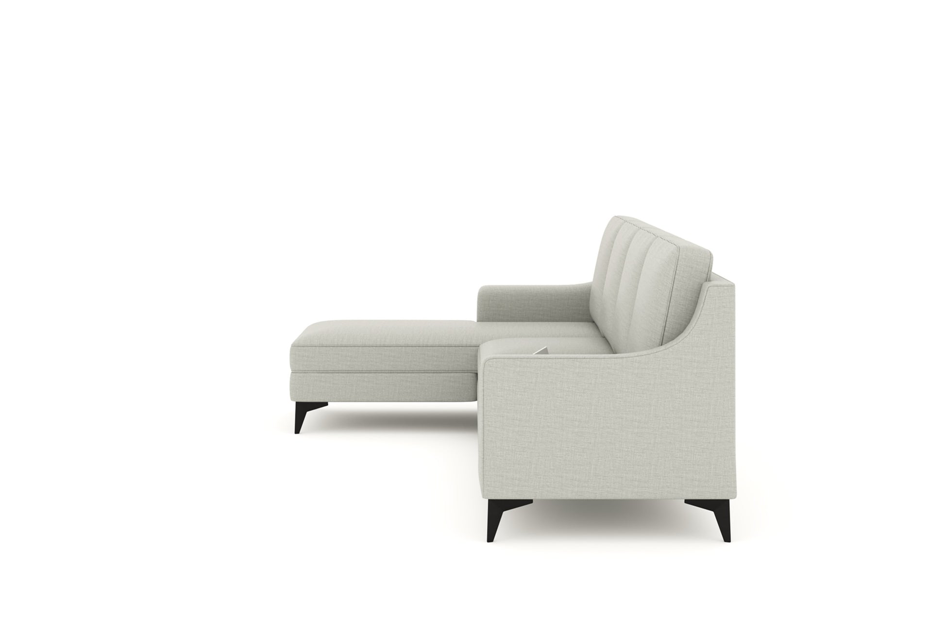 Arrasso Sofa 3+LHS Sectional Sofa- Light Beige - Furnishka 