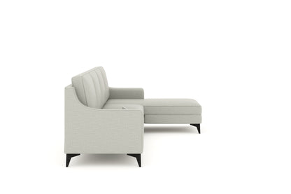 Arrasso Sofa 3+RHS Sectional Sofa - Light Beige - Furnishka 