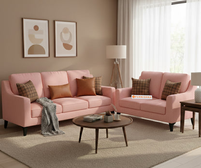 Arrasso 3+2 seater Sofa Flamingo Pink