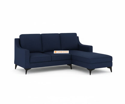 Arrasso 2+RHS Sectional Sofa - Dark Navy Blue