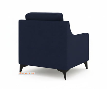 Arrasso Sofa 1 Seater Dark Navy Blue