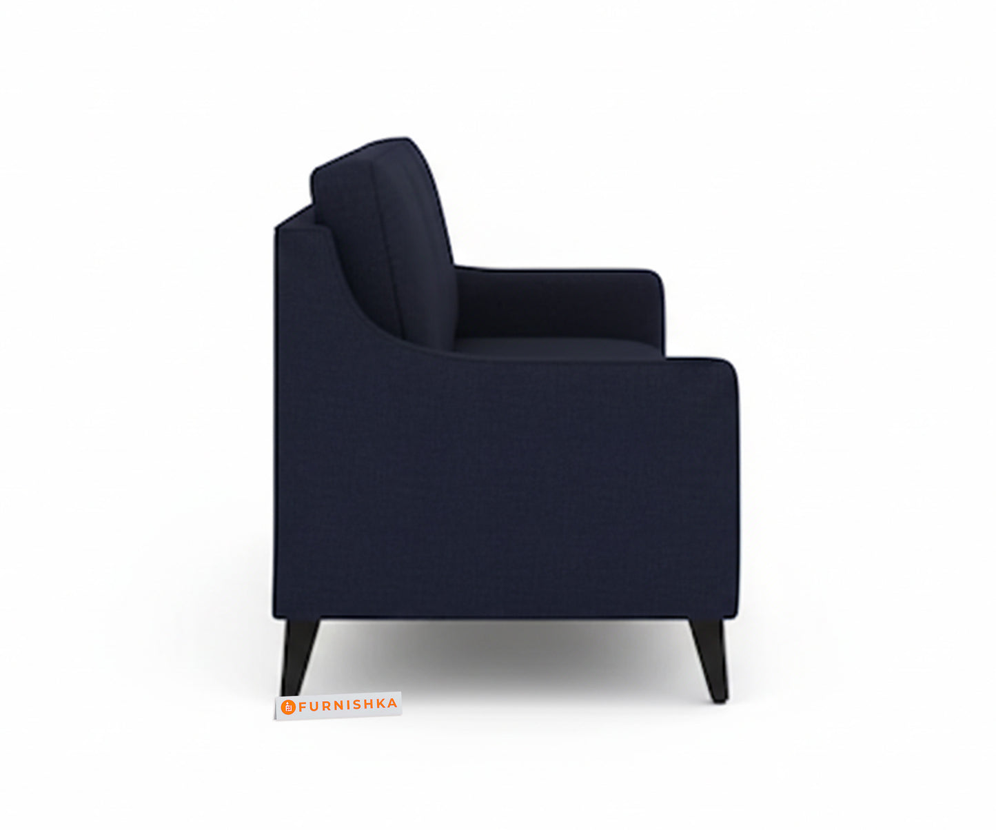Arrasso 3 Seater Sofa Dark Navy Blue