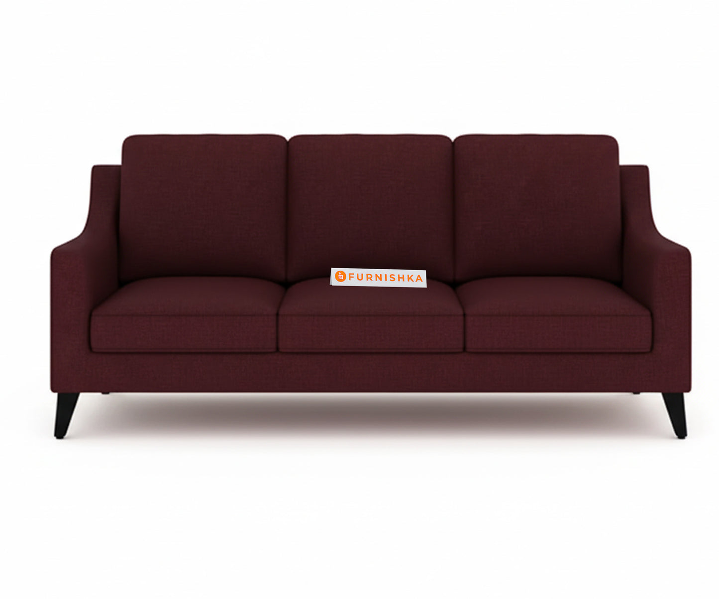 Arrasso 3+2 Seater Sofa Red Wine