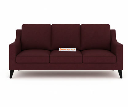 Arrasso 3+2 Seater Sofa Red Wine