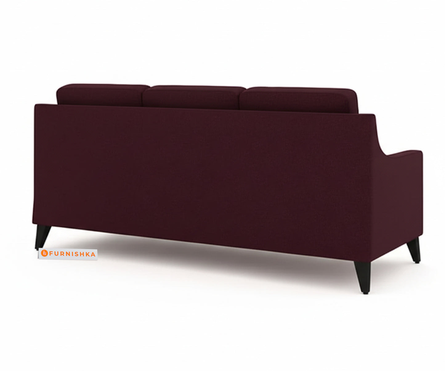 Arrasso 3+2 Seater Sofa Red Wine