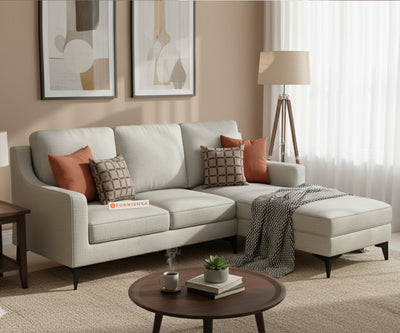 Arrasso 2+Sectional Sofa RHS - Light Beige