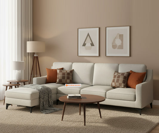 Arrasso Sofa 3+L LHS Light Beige