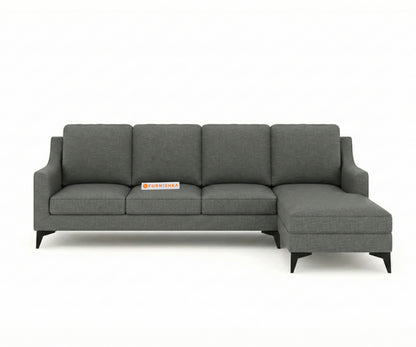 Arrasso 3+RHS Sectional Sofa- Trout- Space Grey