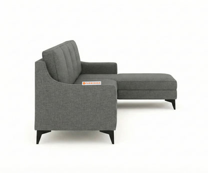 Arrasso 3+RHS Sectional Sofa- Trout- Space Grey