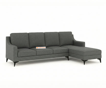 Arrasso 3+RHS Sectional Sofa- Trout- Space Grey