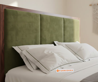 Ashlyn Sheesham Bed Box Storage - King Size Pine Green - Furnishka 