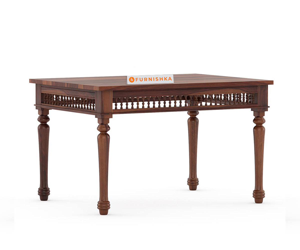 Atlanta 4 Seater Sheesham wood Dining Table - Furnishka 