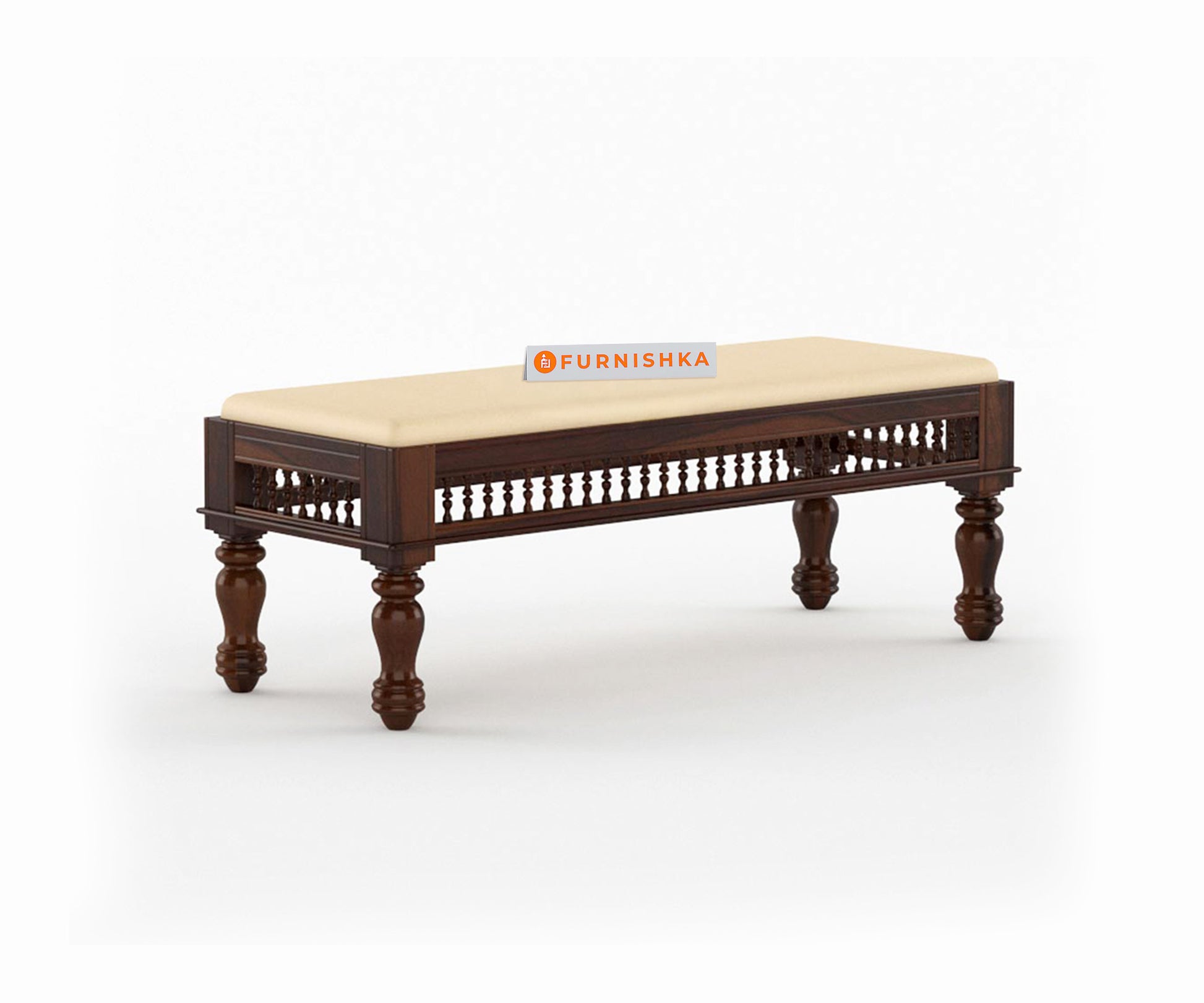 Atlanta 6 Seater Dining Set with Cushion & Chairs - Furnishka 