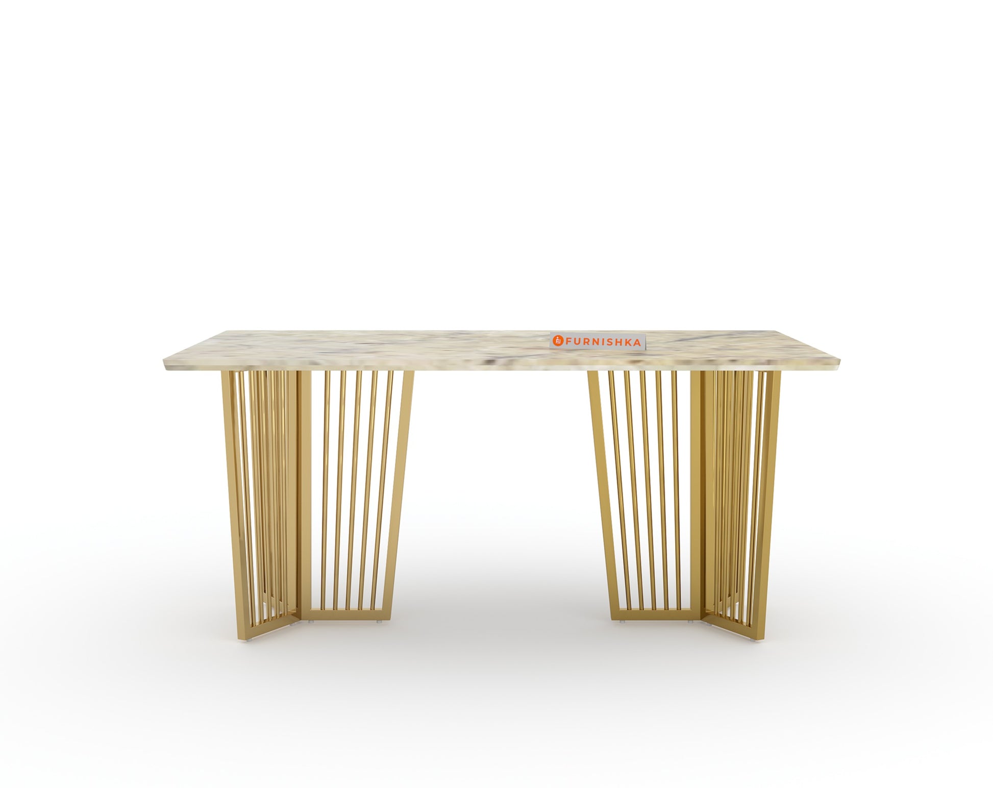 Barolo Dining Table with Australian Onyx Top - 6 Seater - Furnishka 
