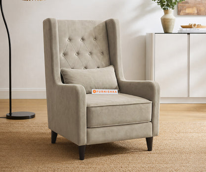Berlin Accent Chair in Dovetail Beige