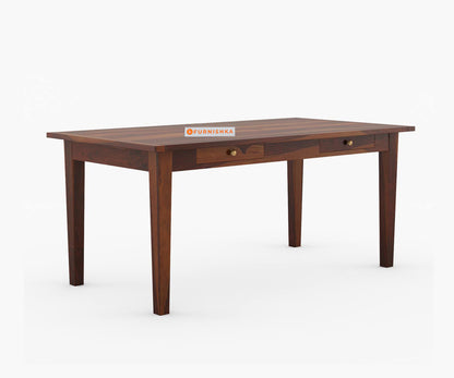 Bethany 6 Seater Dining Set with Cushion Chairs - Furnishka 