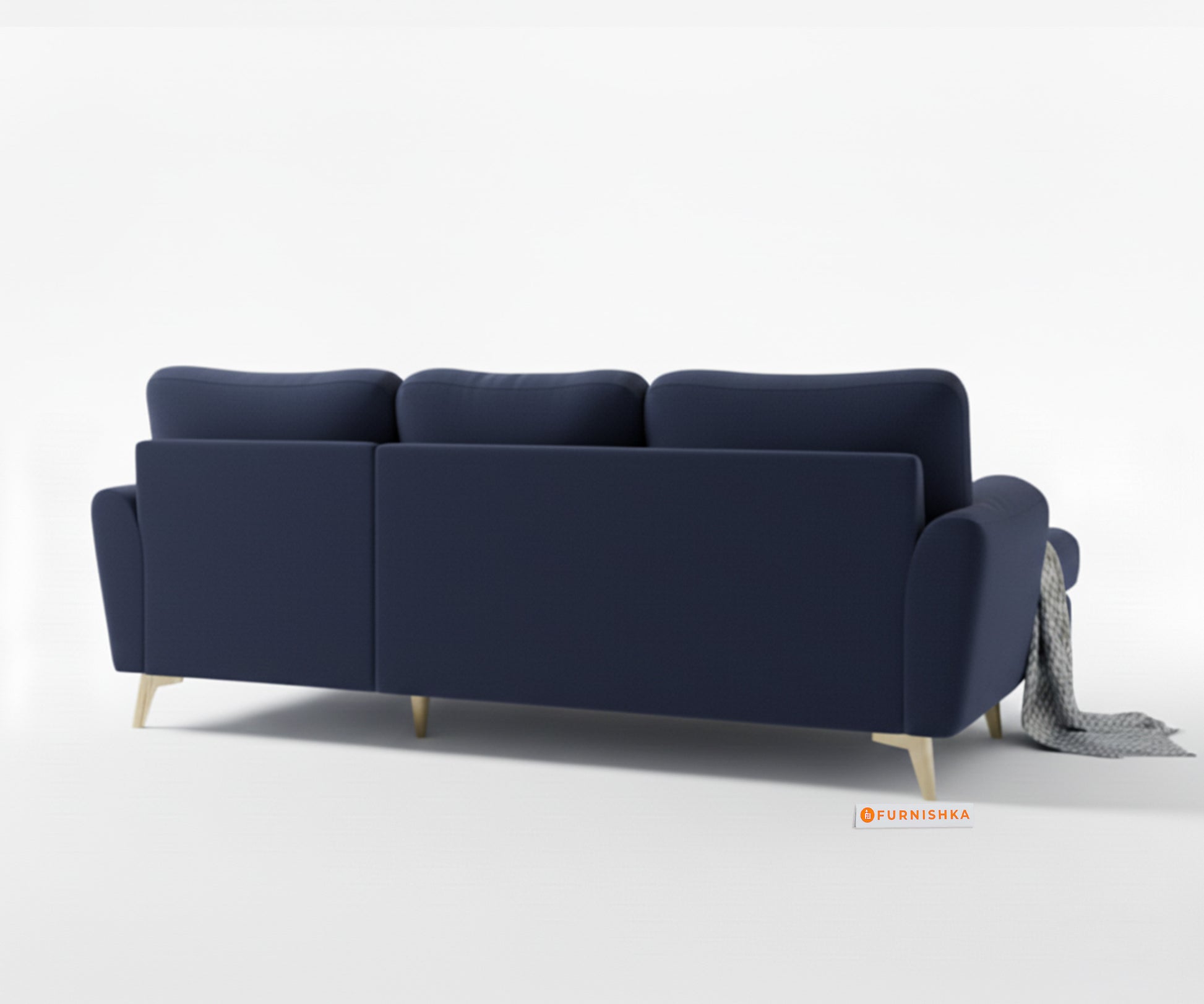 Bilance 2+L LHS Sofa Set Persian Blue - Furnishka 