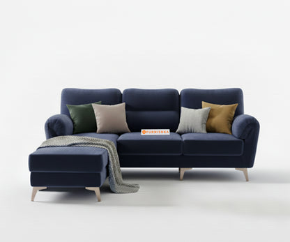 Bilance 2+L LHS Sofa Set Persian Blue - Furnishka 