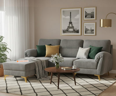 Bilance 2+L LHS Sofa Set Trout Grey
