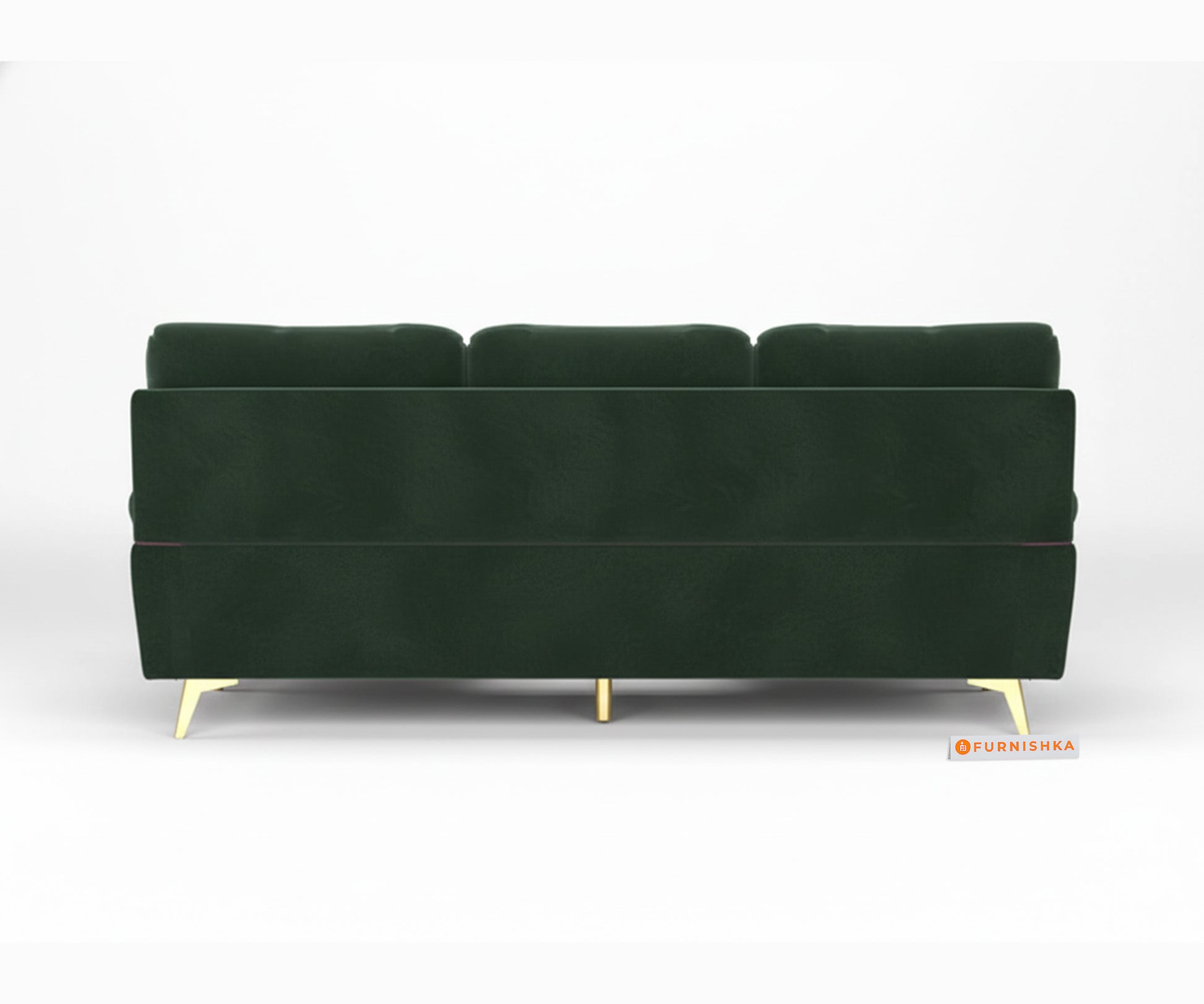 Bilance 2+L Shape Sofa LHS Sofa Set Pine Green - Furnishka