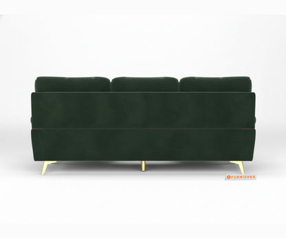Bilance 2+L Shape Sofa LHS Sofa Set Pine Green - Furnishka