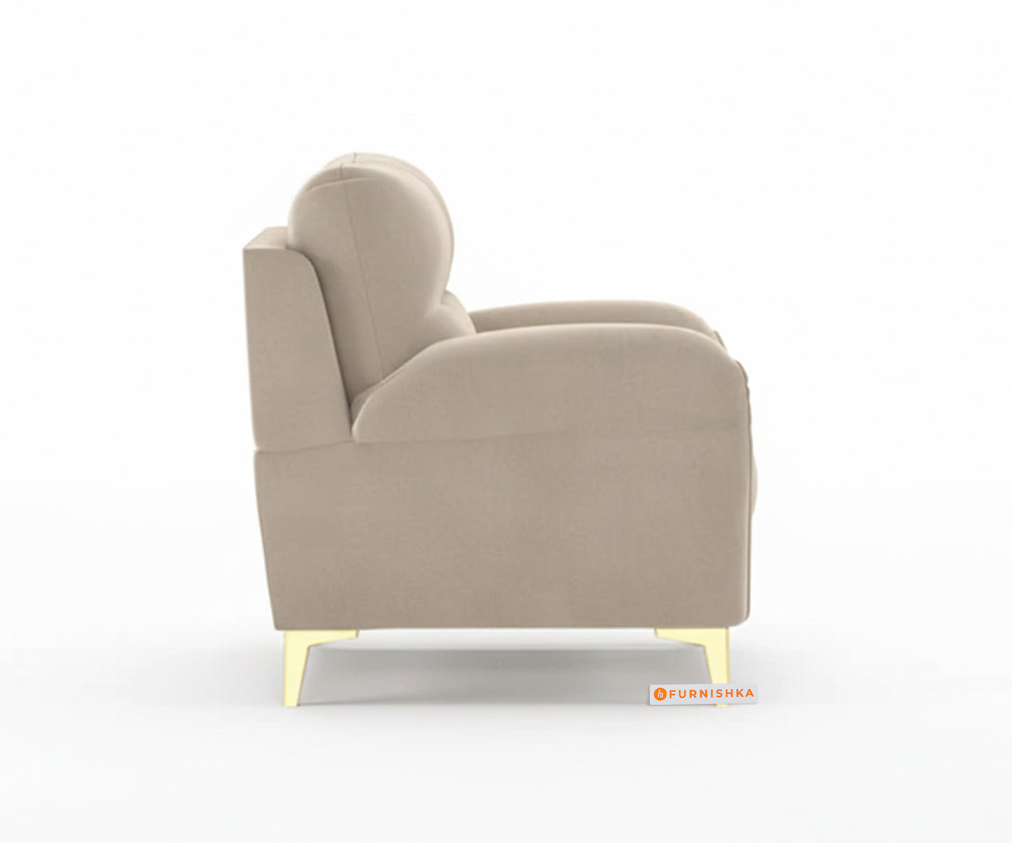 Bilance 3+1+1 Seater Sofa Set  Light Beige - Furnishka 