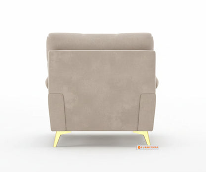 Bilance 3+1+1 Seater Sofa Set  Light Beige - Furnishka 