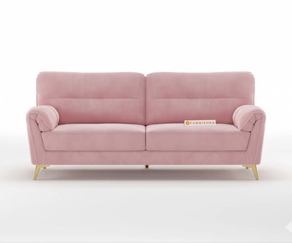 Bilance 3+2 Seater Sofa Set  Flamingo Pink - Furnishka 