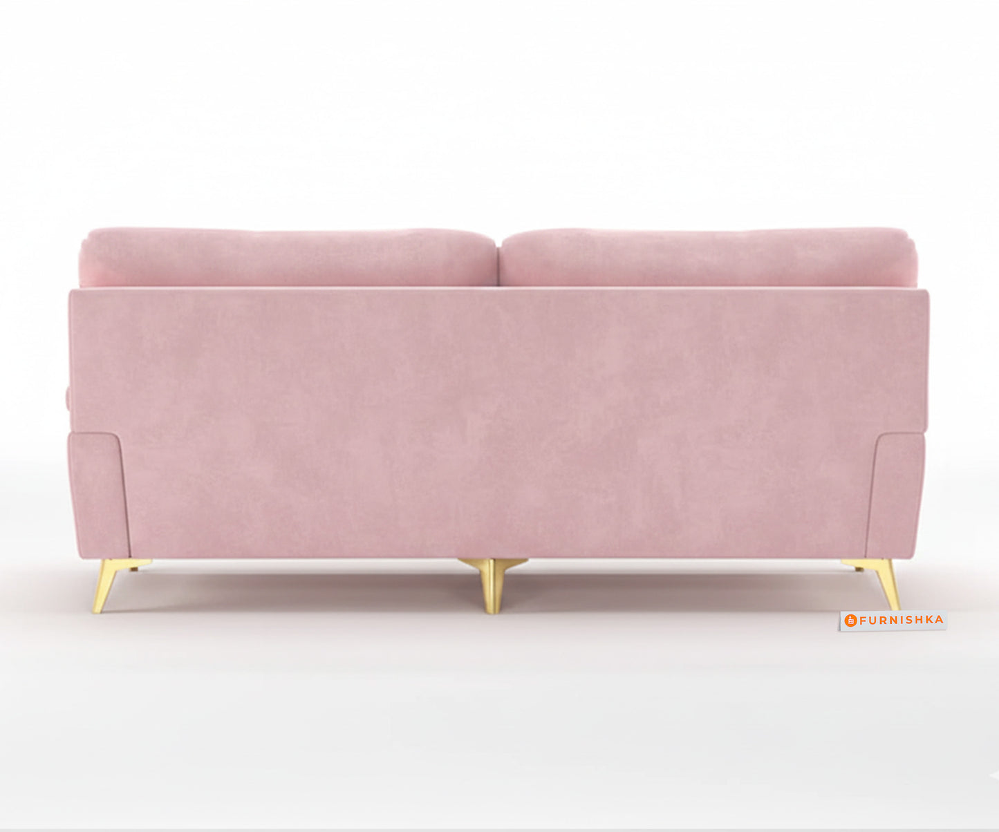 Bilance 3+2 Seater Sofa Set  Flamingo Pink - Furnishka 
