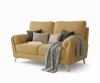 Bilance 3+2 Seater Sofa Set Mustard Yellow - Furnishka 